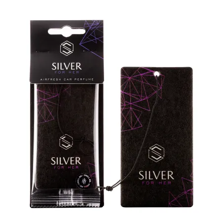 SILVER SILVER For Her – damski zapach do auta premiumKokos – tropikalny zapach do auta AirFresh